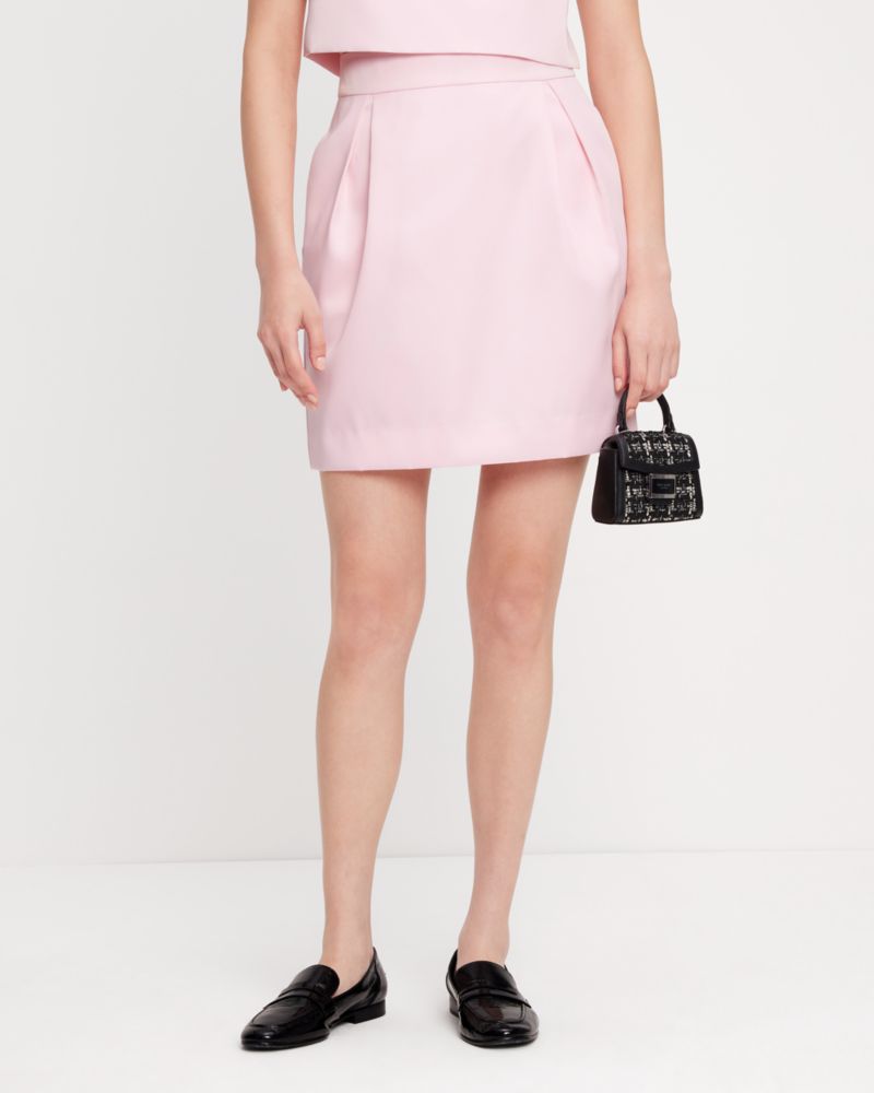 Kate Spade,Duchess Satin Pencil Skirt,