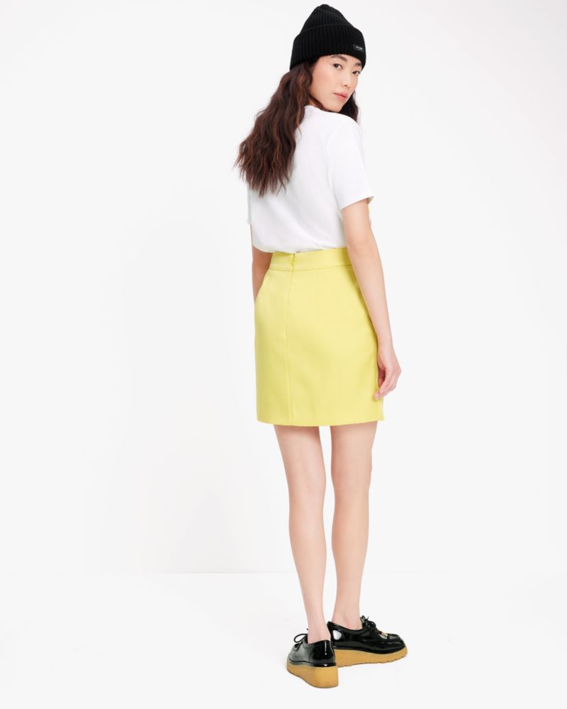 Kate Spade,Duchess Satin Pencil Skirt,