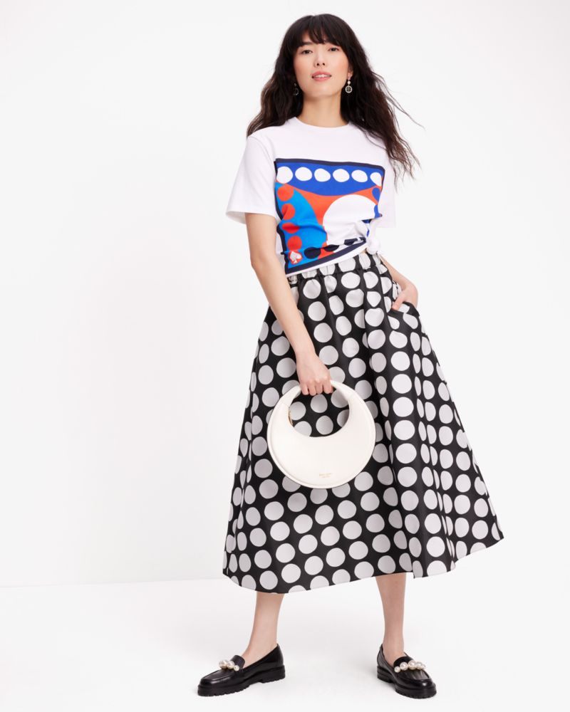 Kate Spade,Art Dots Tee,