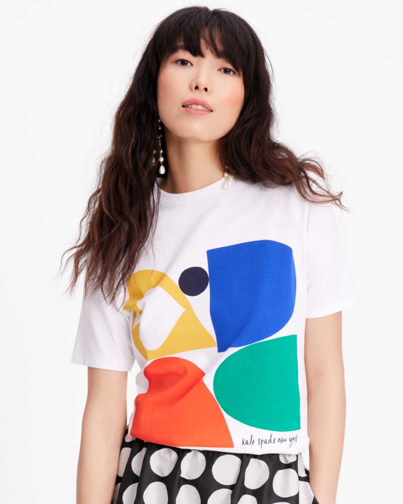 Ksny Geometric Tee | Kate Spade New York