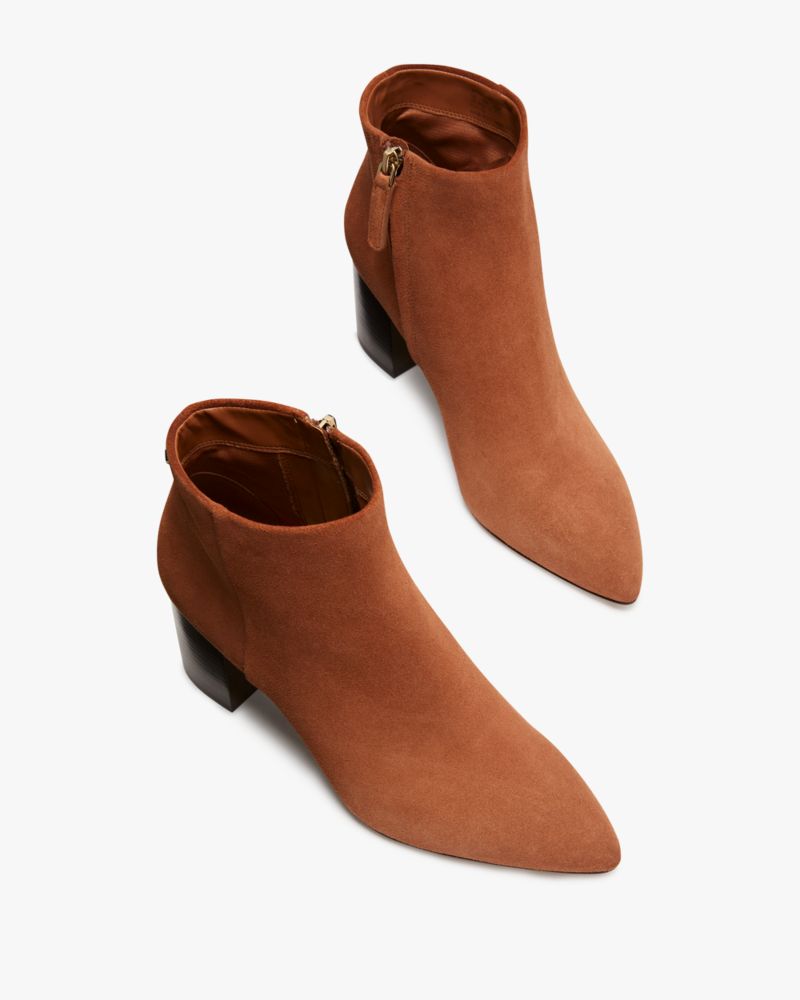 Kate Spade,Giselle Booties,Brown