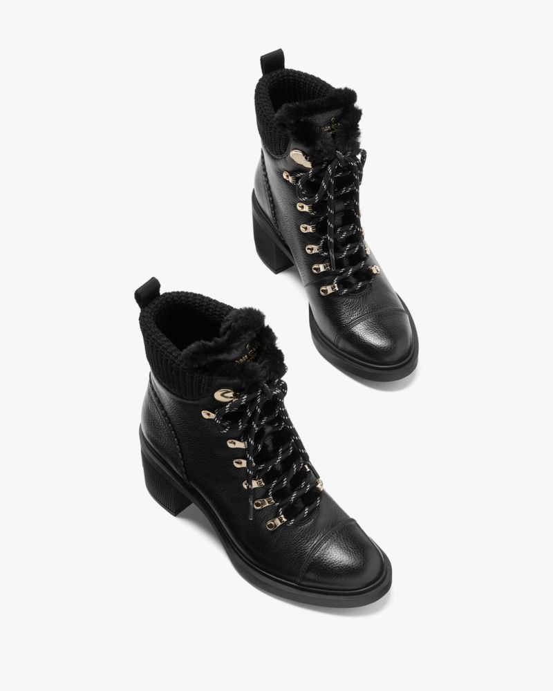 Kate spade lace up clearance boots