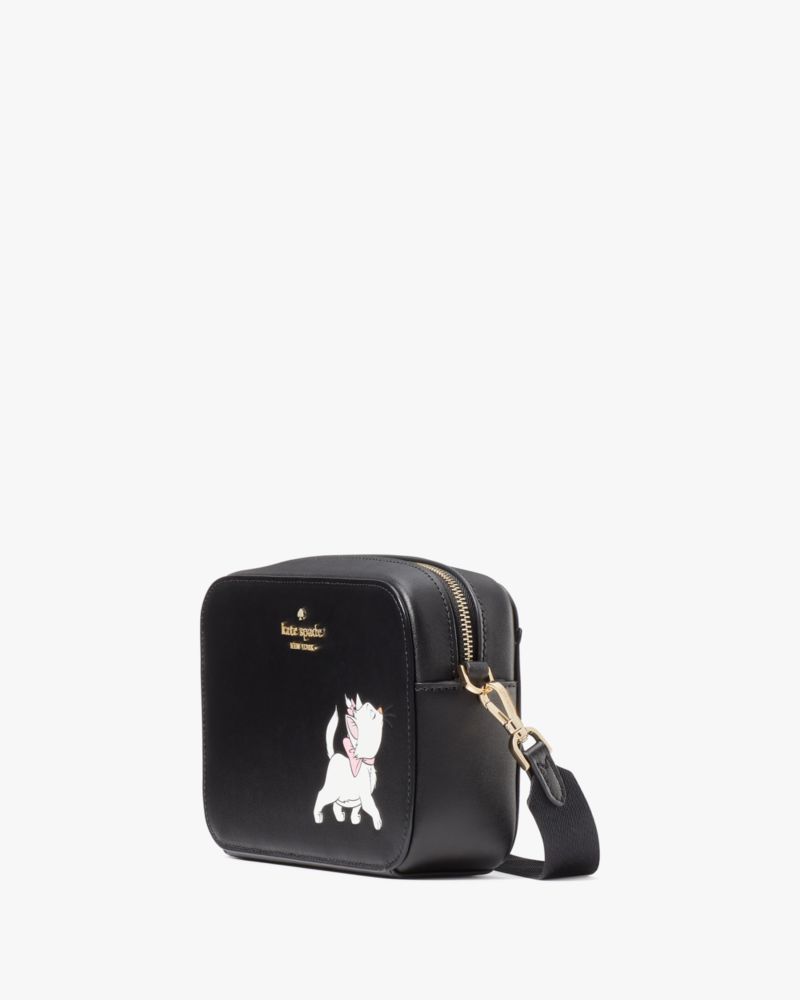 Kate Spade,Disney x Kate Spade New York Aristocats Mini Camera Bag,Black Multi