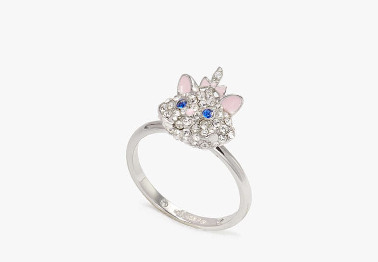 Kate Spade,Disney X Kate Spade New York Aristocat Ring,Silver Multi image number 0