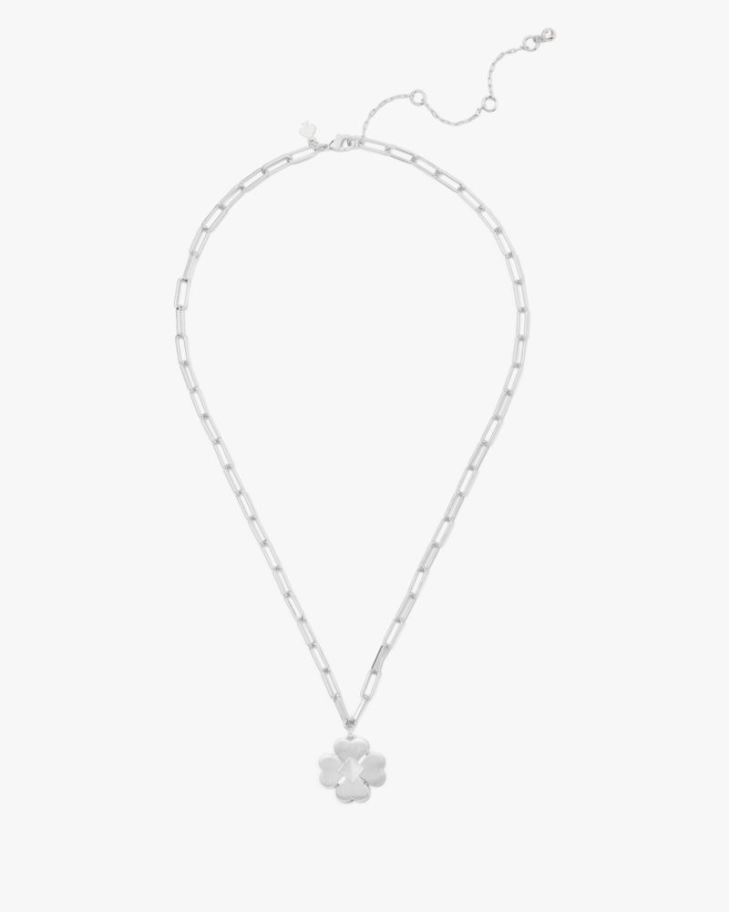 Kate Spade,Spades & Studs Pendant,Silver