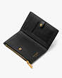 Kate Spade,Ellie Embellished Small Slim Bifold Wallet,Black Multi