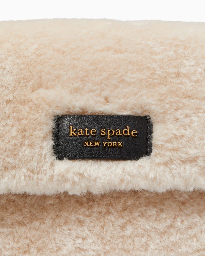 Kate Spade Double Up Faux Shearling Crossbody. 7