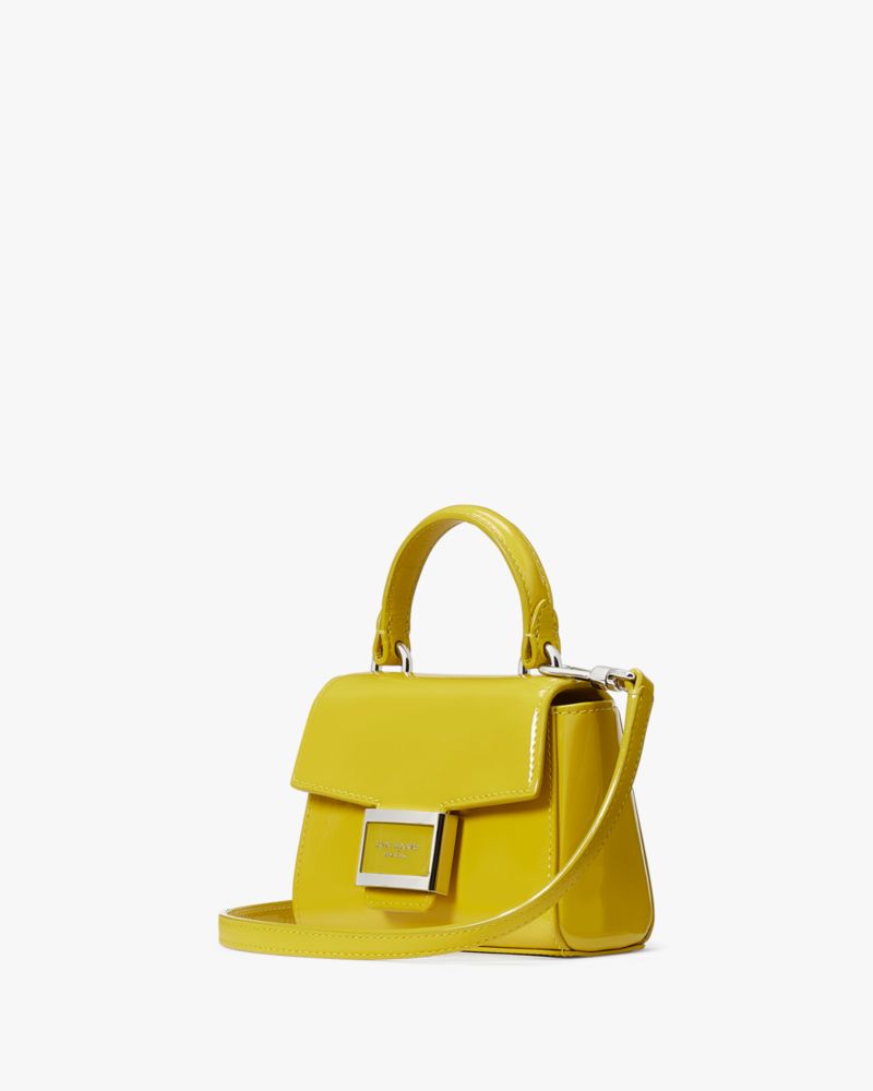 Kate Spade,Katy Patent Leather Micro Crossbody,