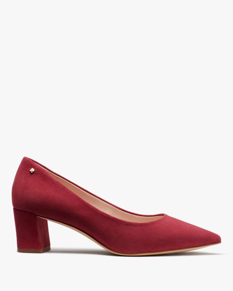 Kate Spade,Moulin Pumps,Red Sangria