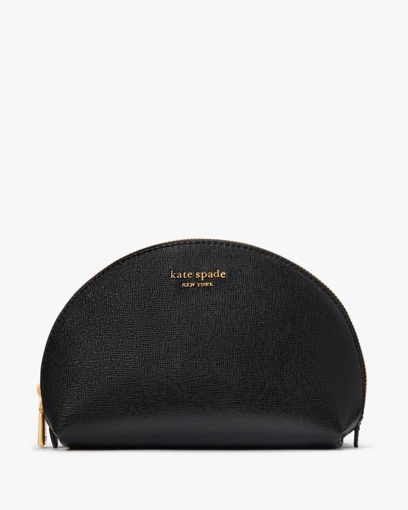 MORGAN SAFFIANO LEATHER small dome cosmetic case-