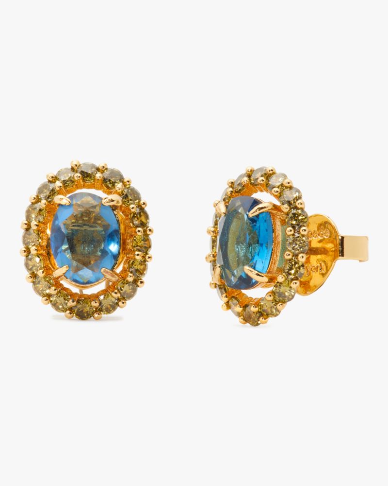 Kate spade blue stud on sale earrings