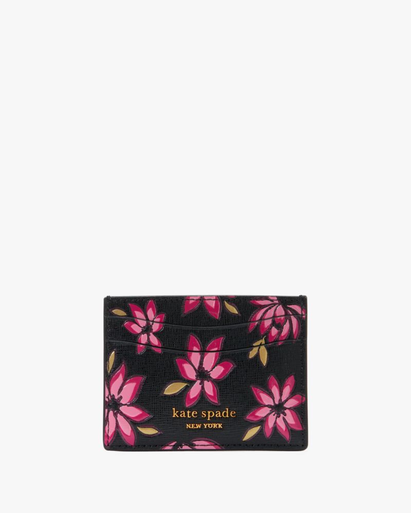 Morgan Winter Blooms Embossed Card Holder