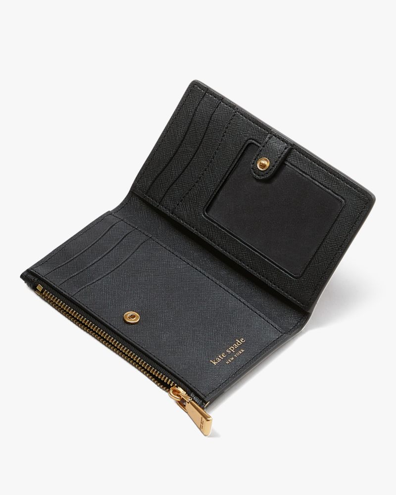 Morgan Winter Blooms Embossed Small Slim Bifold Wallet | Kate