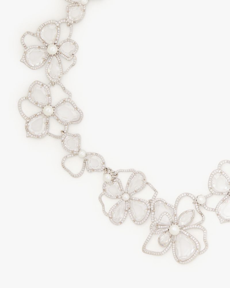 Kate Spade,Precious Bloom Statement Necklace,