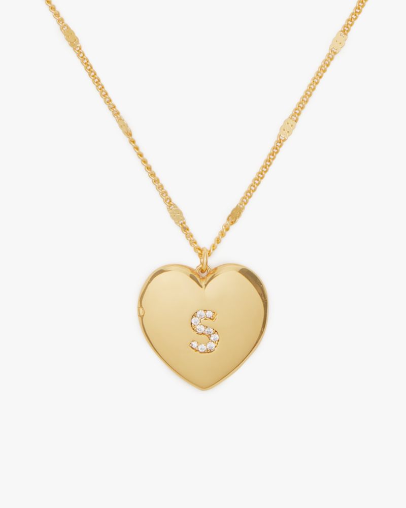 kate spade new york My Love Heart Short Pendant Necklace