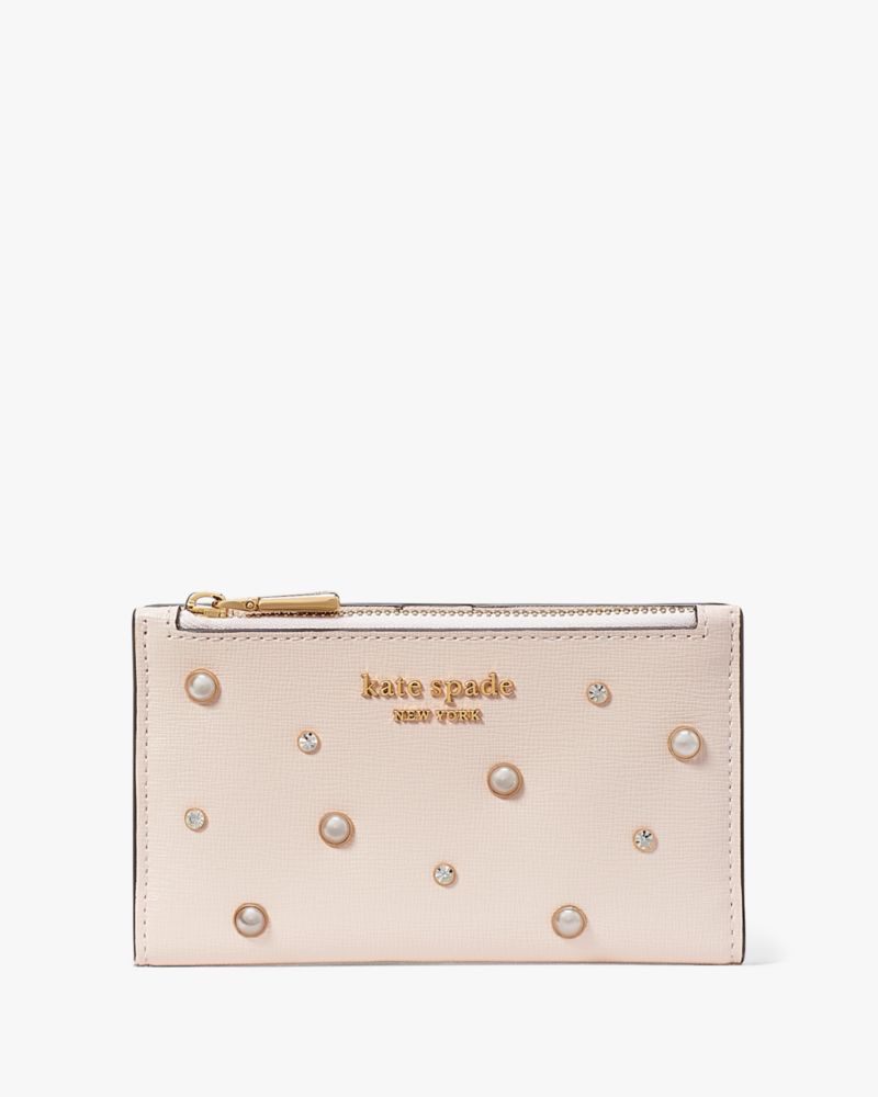 新品 ケイトスペード kate spade 2つ折り財布 スモールコンパクトウォレット レッド 赤