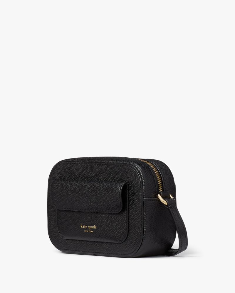 Rent Buy Jigsaw Ava Pebble Leather Crossbody Black