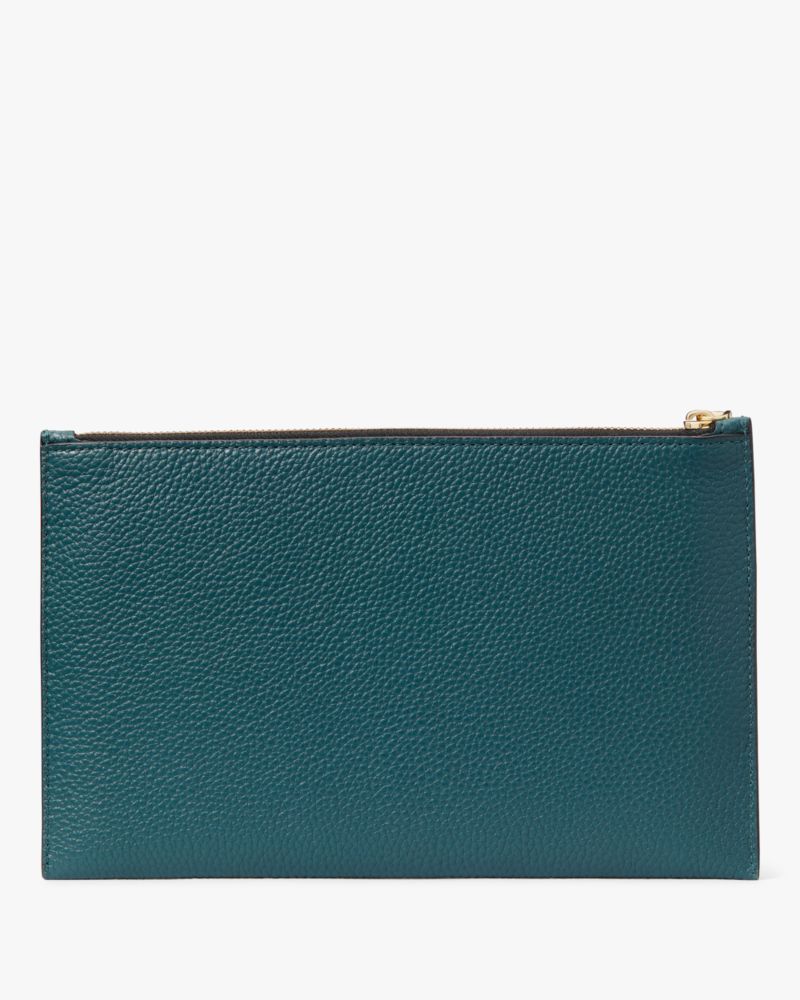 Kate Spade,Ava Colorblocked Wristlet,Artesian Green Multi