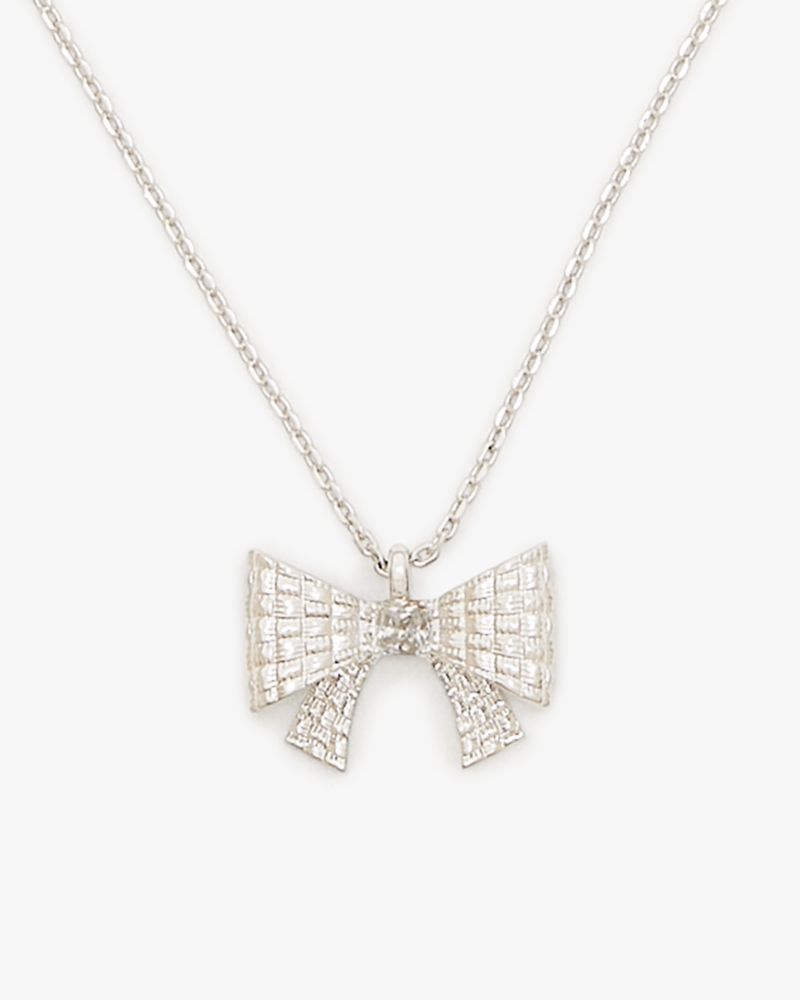 Wrapped In A Bow Mini Pendant | Kate Spade New York