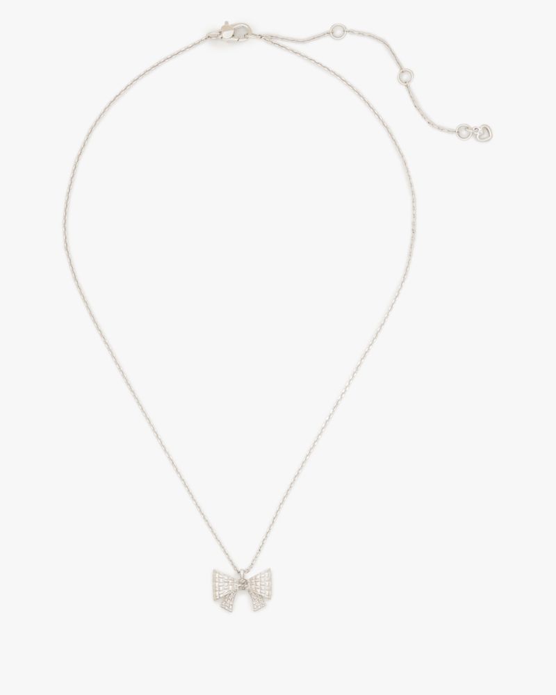 kate spade】Wrapped In A Bow Mini Pendant-