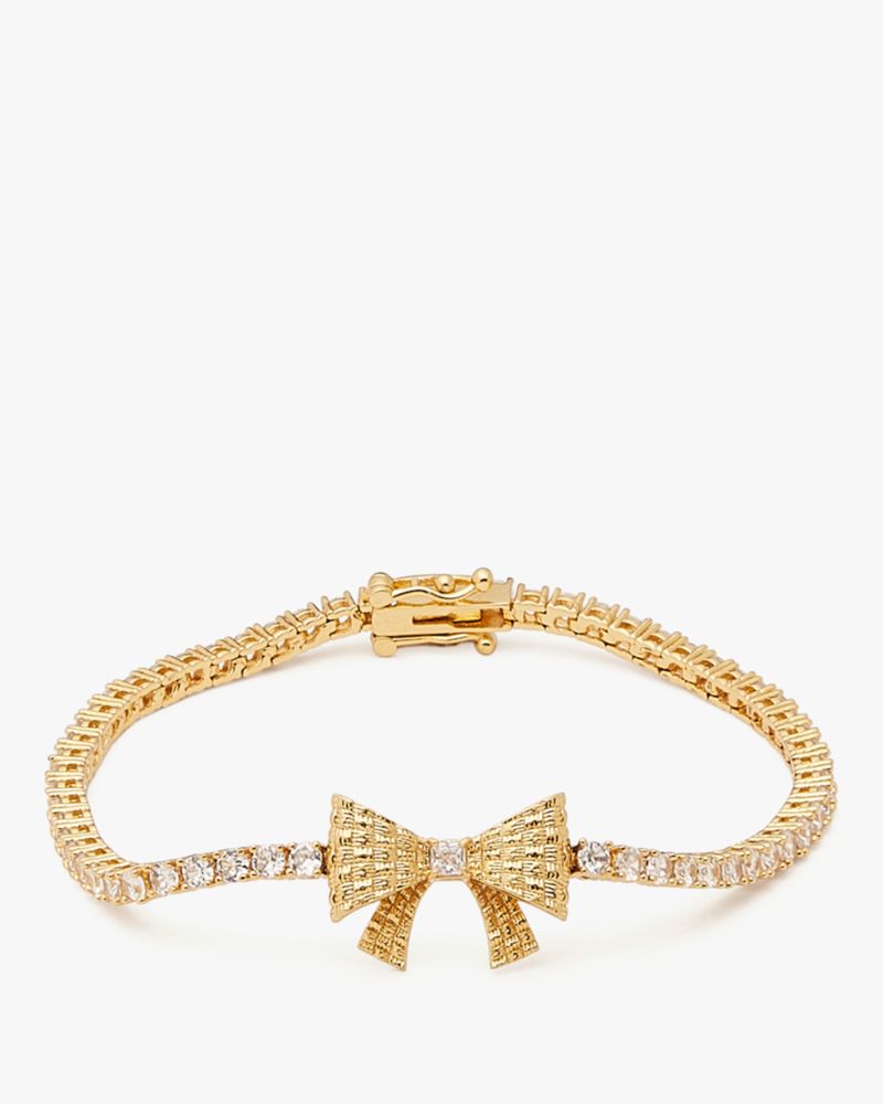 Kate spade bow hot sale bangle bracelet