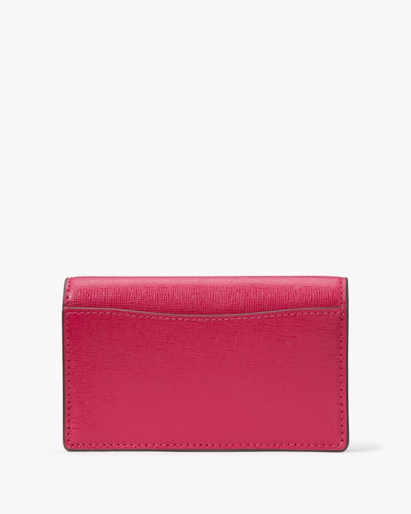 Kate Spade,ピッター パッター スモール バイフォールド ウォレット,ミニ財布,レッドマルチ