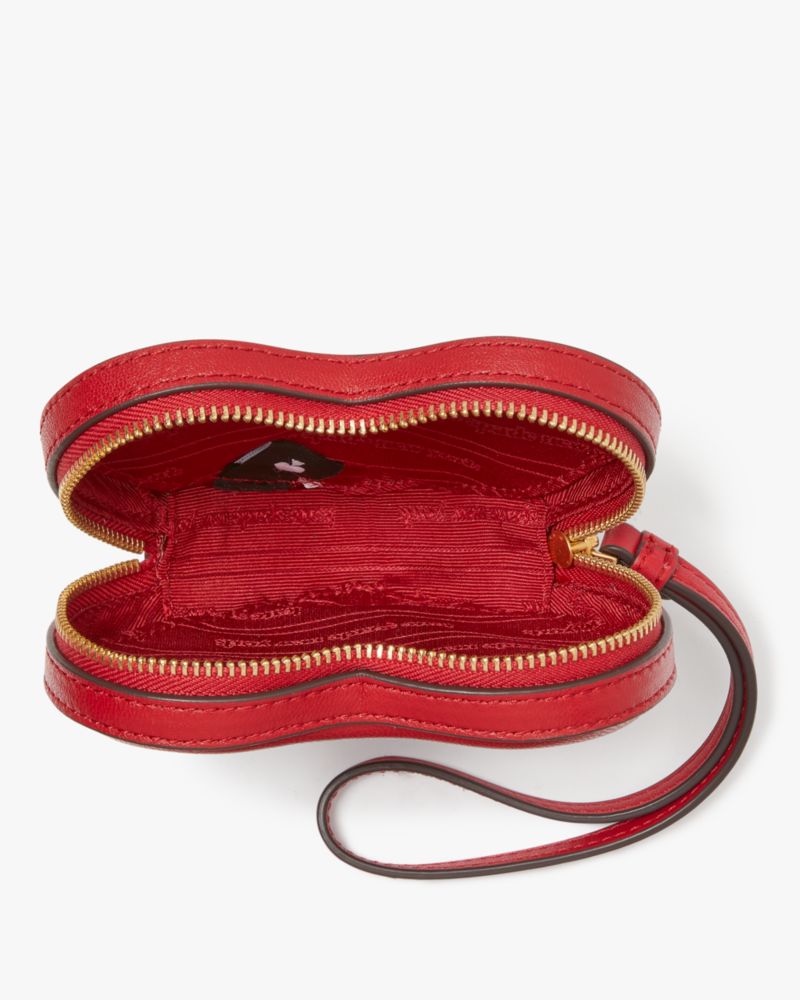 Pitter Patter Heart Convertible Coin Purse Kate Spade New York