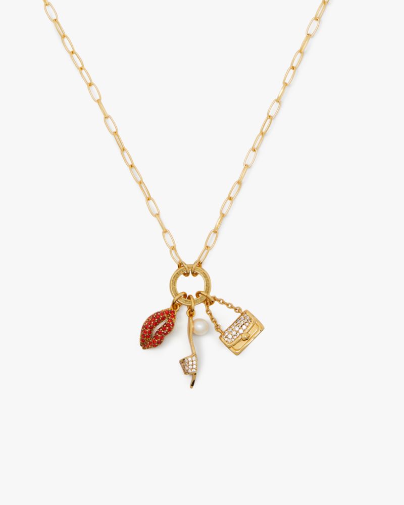 Hit The Town Cluster Charm Pendant | Kate Spade NL