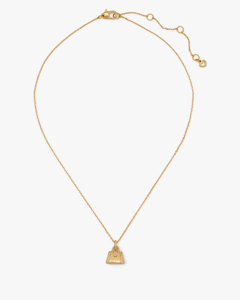 Kate Spade,ヒット ザ タウン ノット ミニ ペンダント,ネックレス,