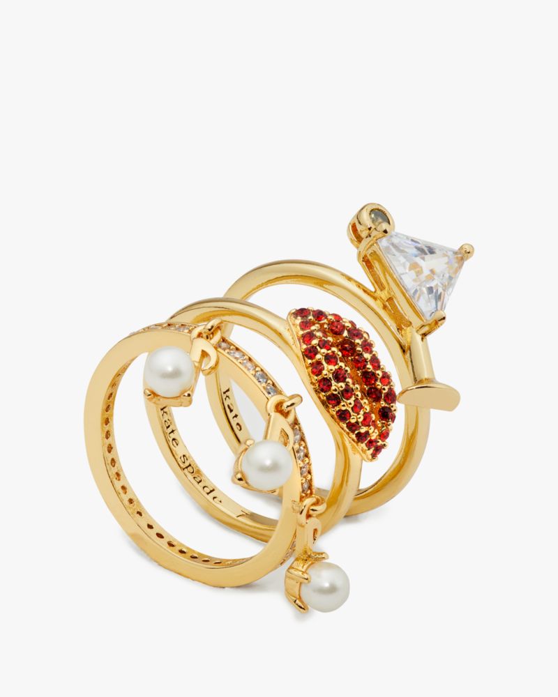 Kate spade 2024 stacking rings