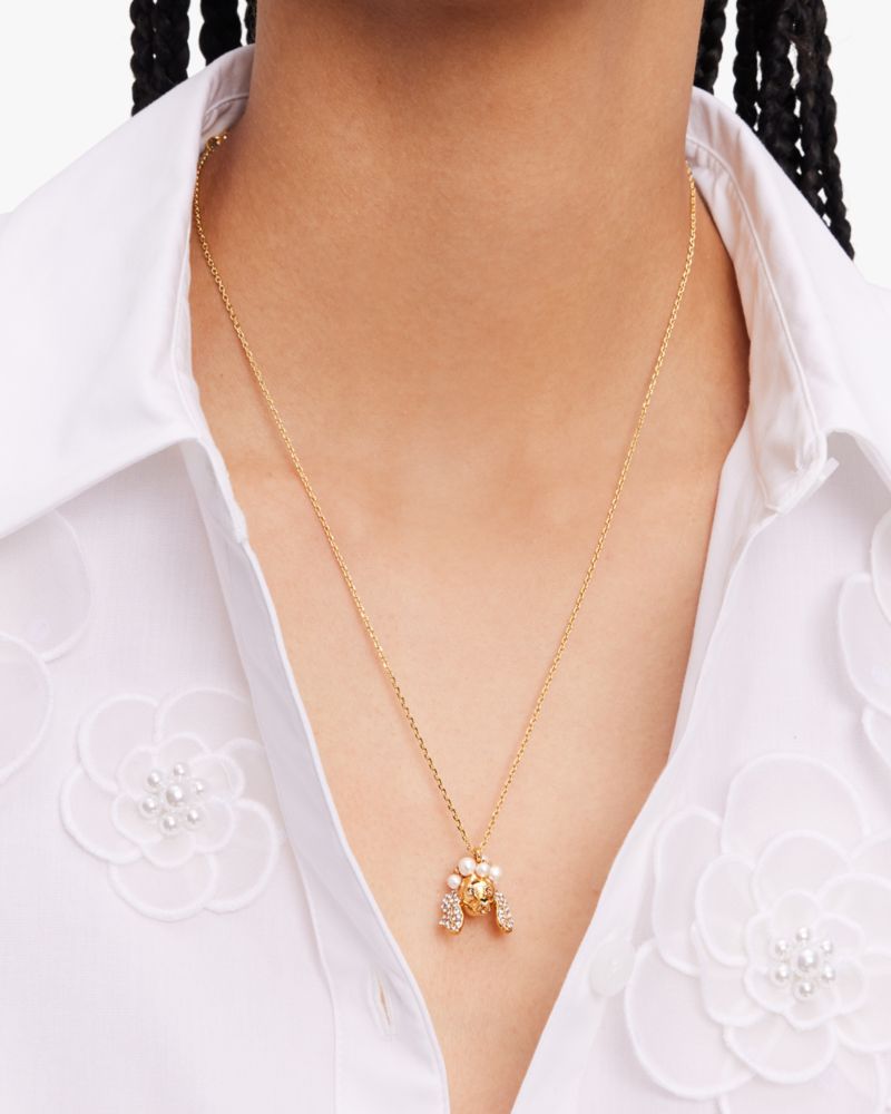 Poodles & Poms Mini Pendant | Kate Spade New York