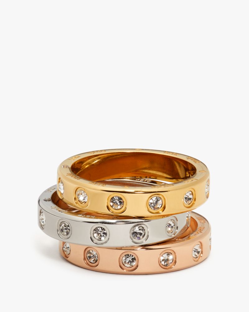 Kate spade ring deals set