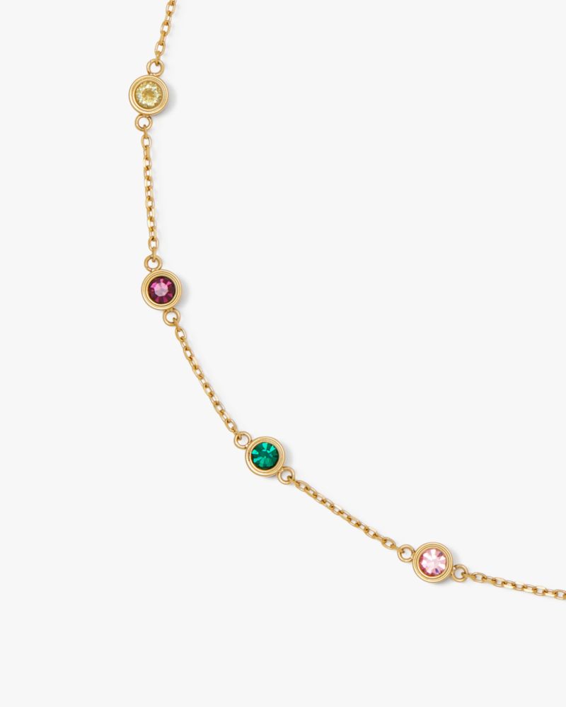 Kate Spade,Set In Stone Station Necklace,
