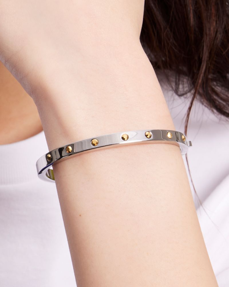 Set In Stone Hinged Bangle, , Product