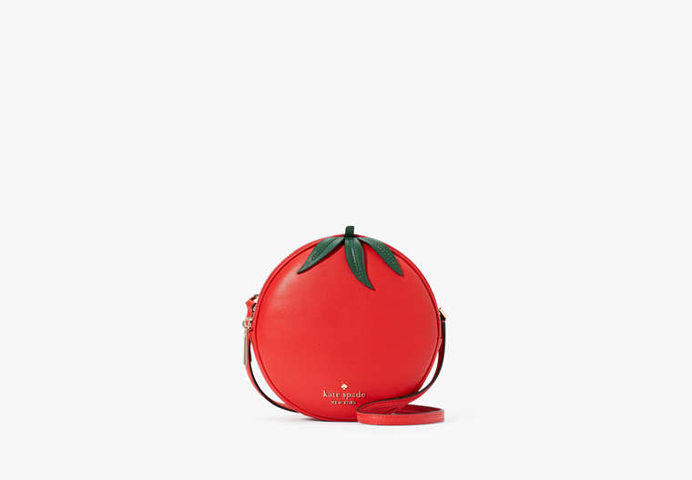 Double Mangia Tomato Small Crossbody, Red Multi, Product