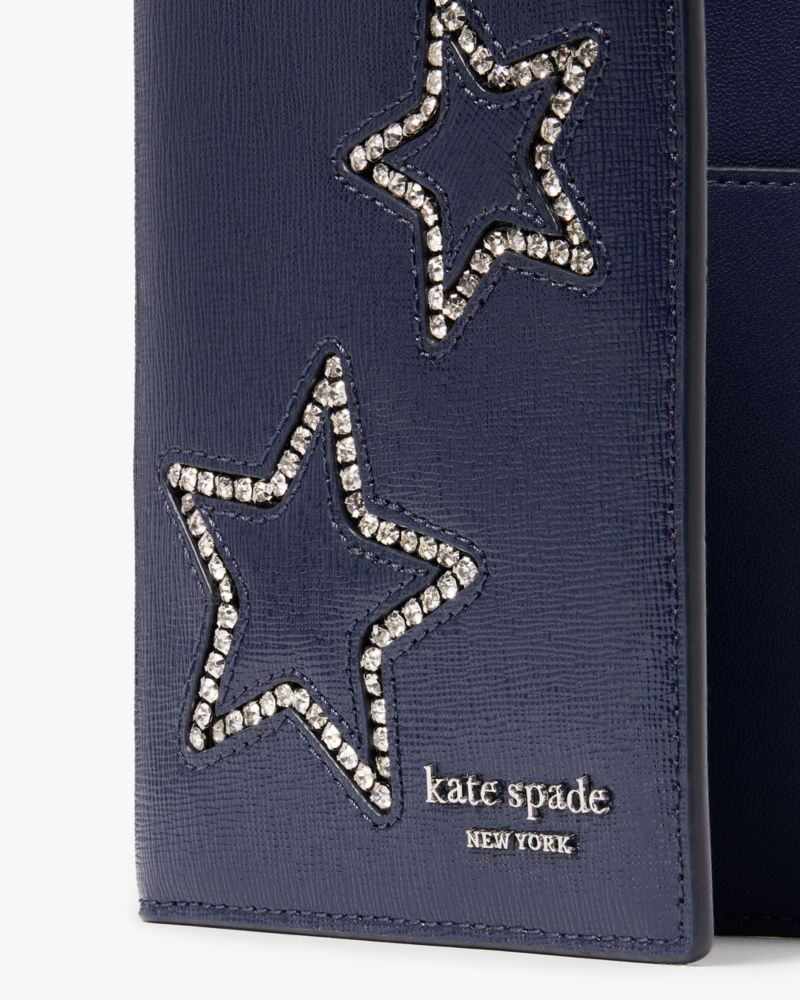 Starlight Patent Saffiano Leather Passport Holder | Kate Spade New
