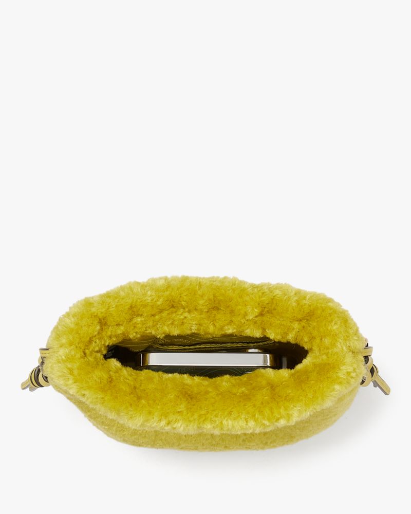 Kate Spade,エヴァ フォー シアリング バケット フォン クロスボディ,シトロンサファイア