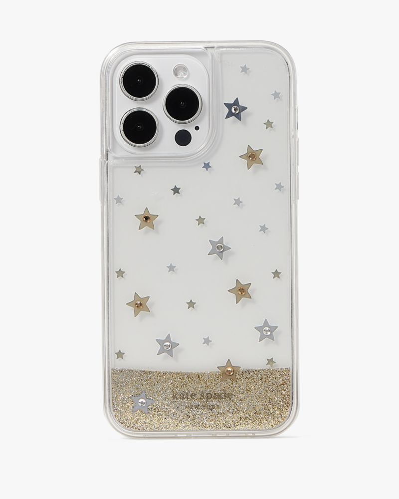 Starlight Liquid Glitter I Phone 14 Pro Max Case Kate Spade New York