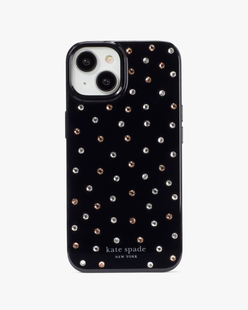 Kate Spade,Embellished iPhone 14 Case,