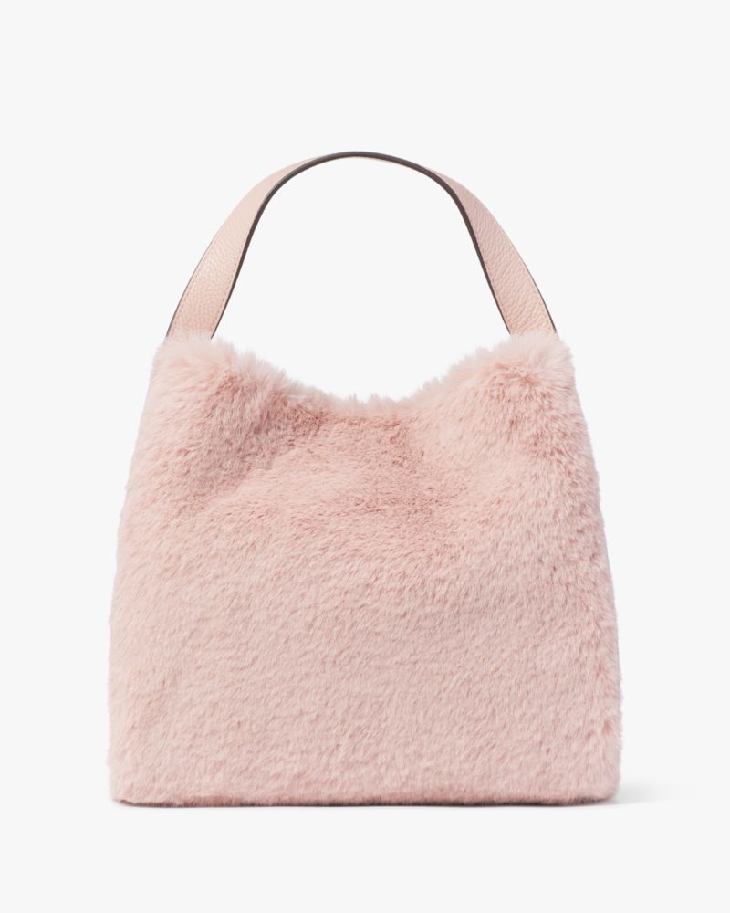 kate spade faux fur tote