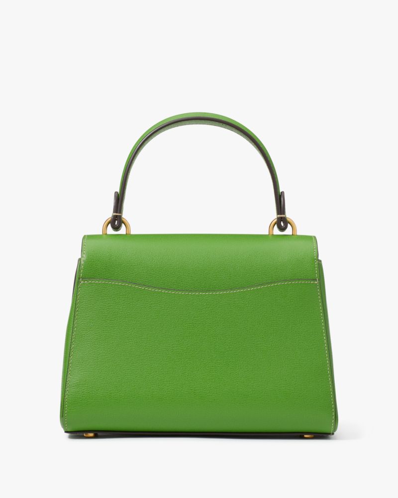 Green top handle discount bag