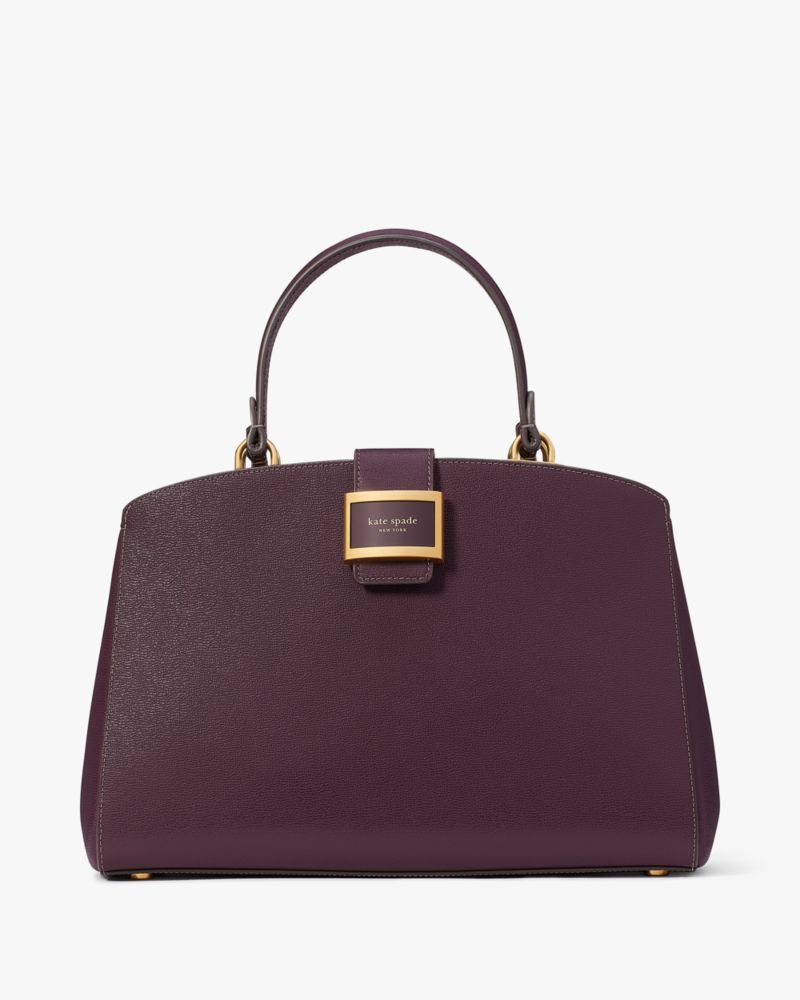 Kate Spade,Katy Satchel,Deep Cherry