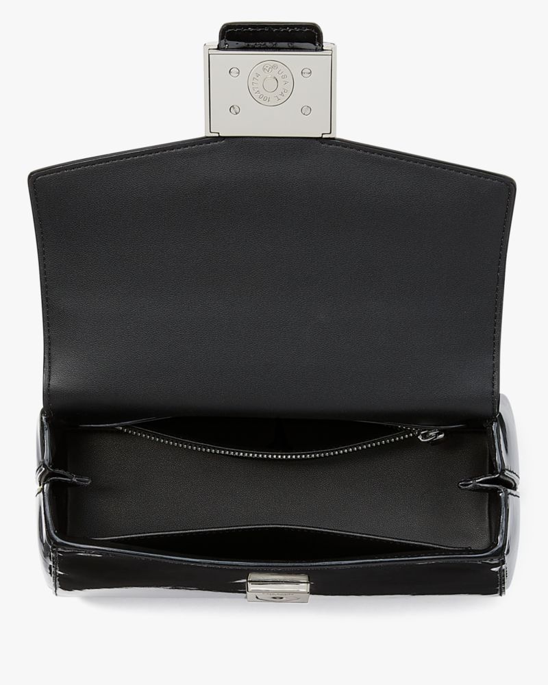 Katy Patent Leather Small Top-handle Bag