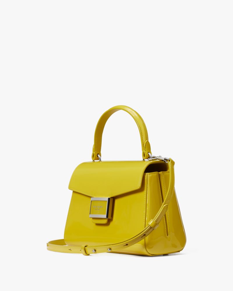 Kate Spade,Katy Patent Leather Small Top-handle Bag,