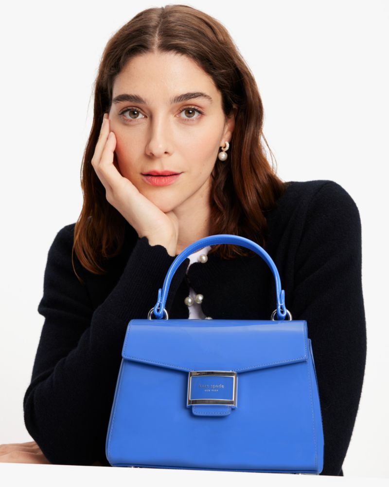 Katy Patent Leather Small Top Handle Bag | Kate Spade New York