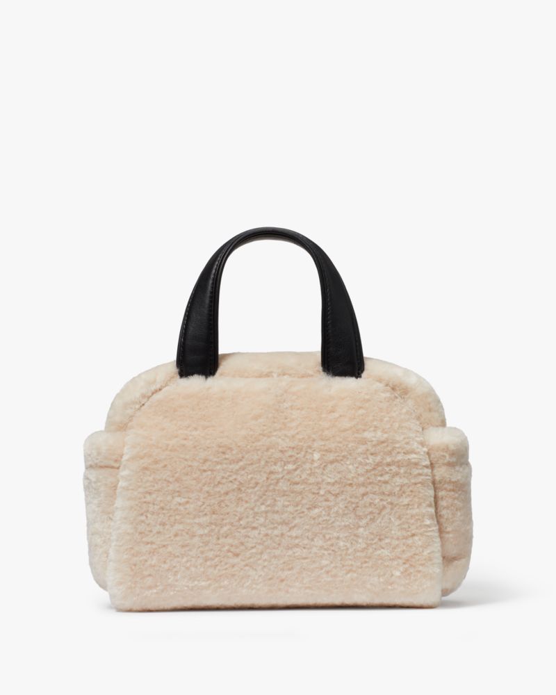 Kate Spade Apres Chic Faux Shearling Satchel. 6