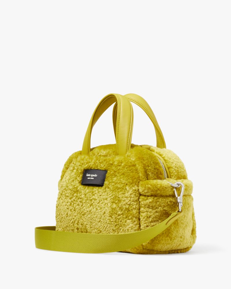Kate Spade,Apres Chic Faux Shearling Satchel,