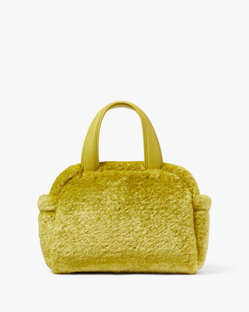 Kate Spade Apres Chic Faux Shearling Satchel. 6