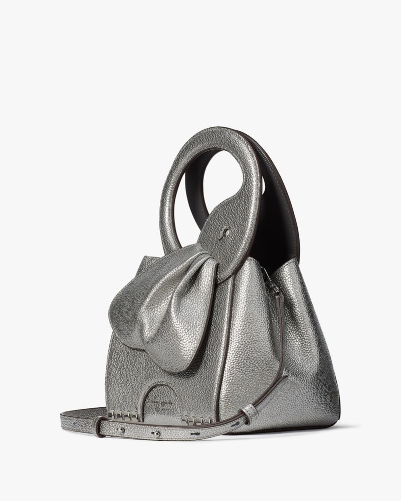 Kate Spade Ellie Metallic 3D Elephant Top-handle Bag. 4