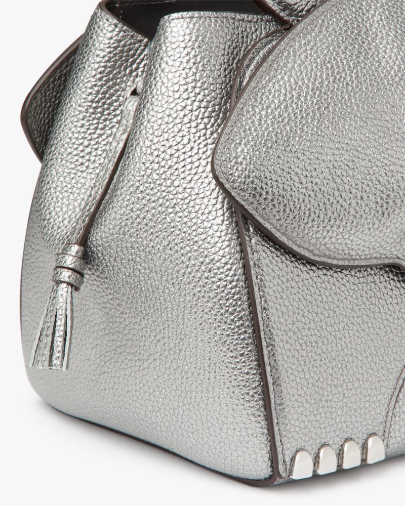 Kate Spade Ellie Metallic 3D Elephant Top-handle Bag. 8